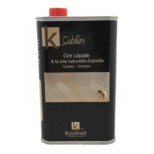 KSUBLIM Cire liquide à la cire d'abeille - Bidon 1L
