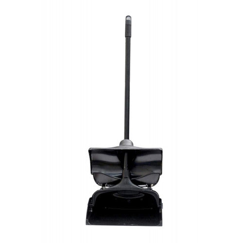 Pelle à déchets Lobby Pro avec couvercle Rubbermaid noire