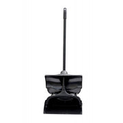 Pelle à déchets Lobby Pro avec couvercle Rubbermaid noire