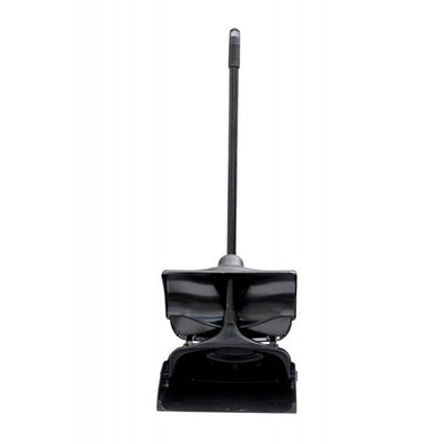 Pelle à déchets Lobby Pro avec couvercle Rubbermaid noire