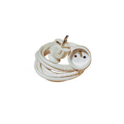 Cordon prolongateur blanc 10m 16A câble 3x1,5mm² ref 126033