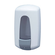 Distributeur de savon vrac AITANA 900ml ABS blanc vue face