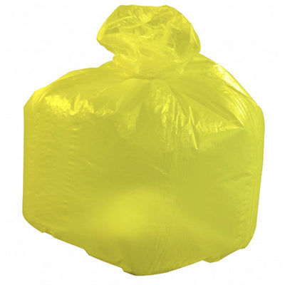 Sac poubelle jaune opaque 110L 30µ BD Eco Hemera 200 sacs