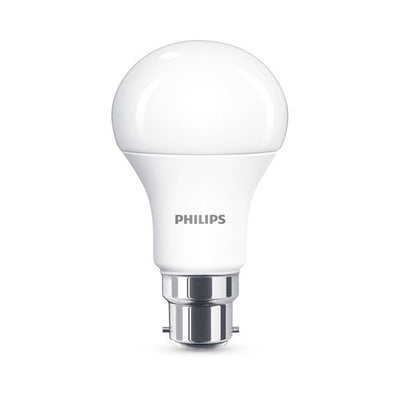 Ampoule LED Philips 11W B22 dépolie blanc chaud 2700K