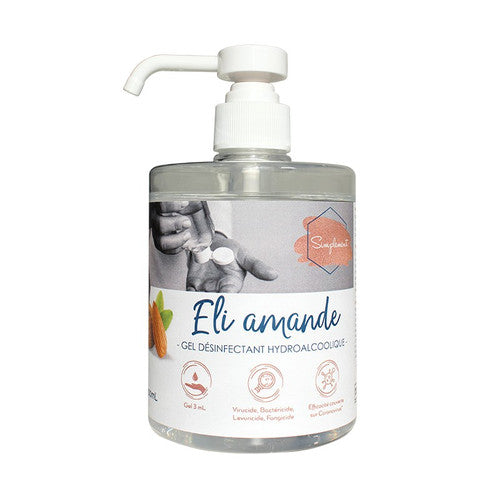 ELI Gel hydroalcoolique parfumé -223..- Flacon de 500ml à pompe