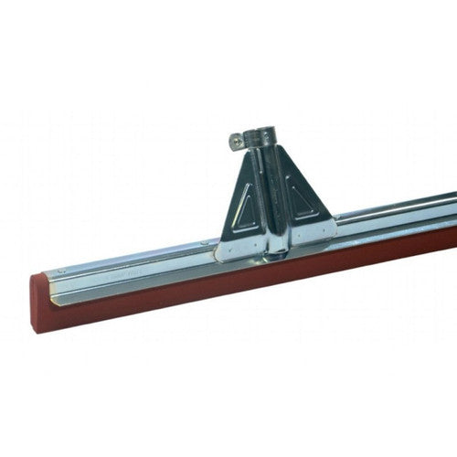 Raclette sol 55cm mousse caoutchouc rouge / Douille renforcée