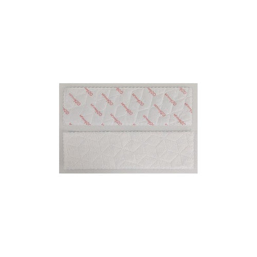 Bandeau usage unique 42,6x12,5cm blanc/rouge M'mop20 - Sachet 30