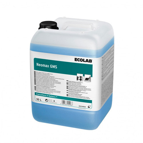 Détergent alcalin autolaveuse Neomax GMS Ecolab bidon 10L
