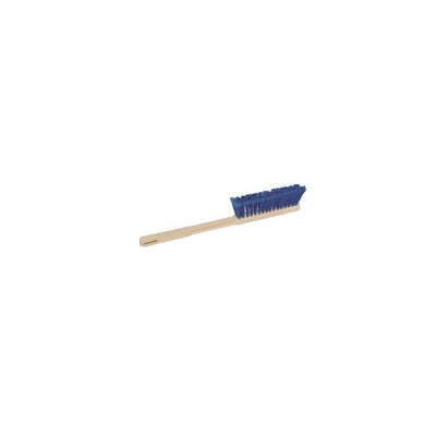 Balayette vinyle fleuré couleur / Manche long  Bois 49cm