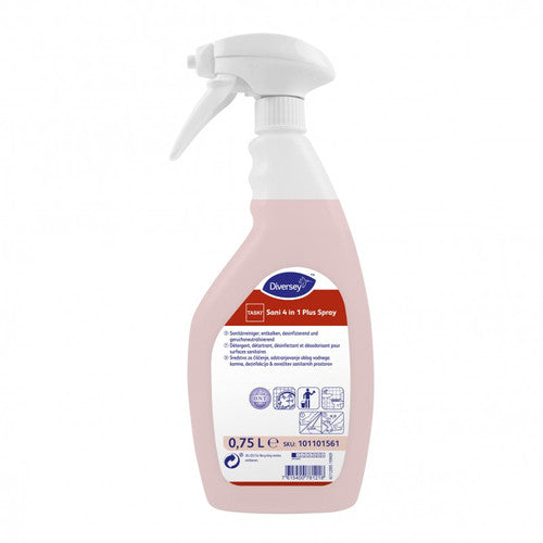 TASKI Sani 4 en 1 Plus spray 750ml nettoyant désinfectant sanitaires