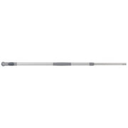 Manche télescopique ergonomique DME ErgoSwing gris bleu 106-184 cm