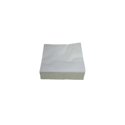 Serviette pure ouate blanche 1 pli 30x30cm DAILYK carton 4000
