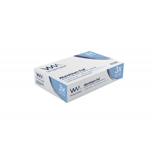 Recharge aluminium Wrapmaster Compact 30cm x 90m - lot de 3