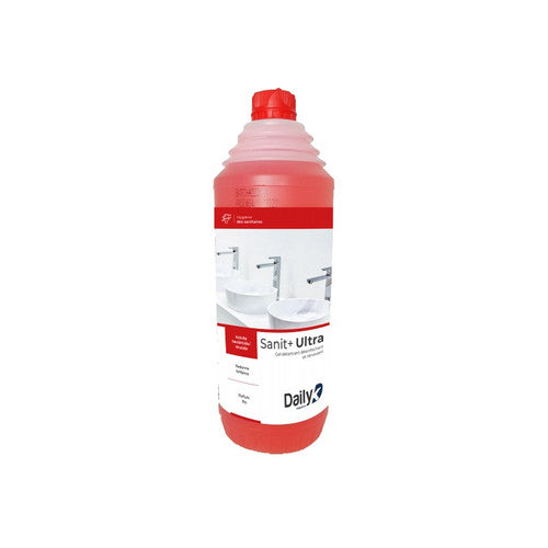 Gel détartrant désinfectant sanitaires SANIT+ULTRA DAILYK -Flacon 1L