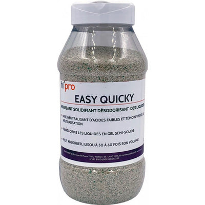 Absorbant solidifiant désodorisant EASY QUICK HI'PRO bidon 1L eucalyptus