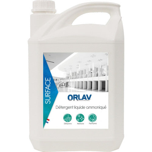 Détergent ammoniaqué concentré 6% ORLAV bidon 5L référence 0226