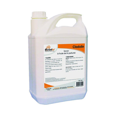 Savon liquide CLADOLIN 229 huile de lin sols naturels 5L