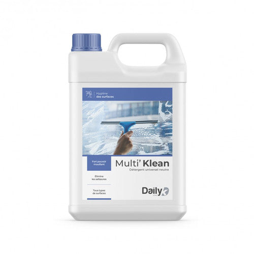 DAILYK MULTI'KLEAN détergent universel neutre bidon 5L