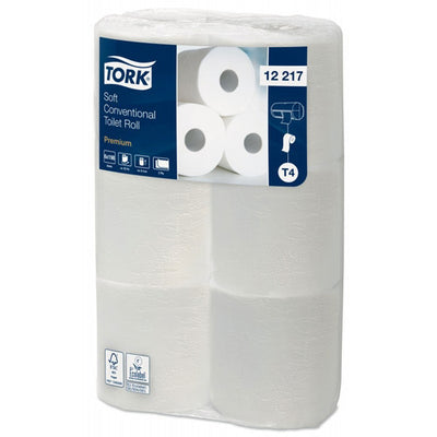 Tork Premium papier toilette 2 plis T4 Ecolabel 72 rouleaux