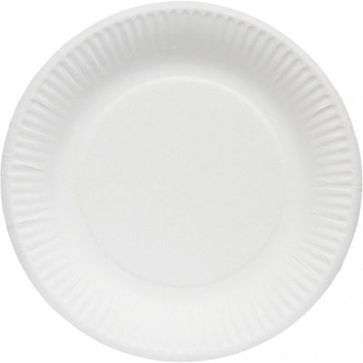 Assiette carton blanc biodegradable D23 cm Hemera ref 131938