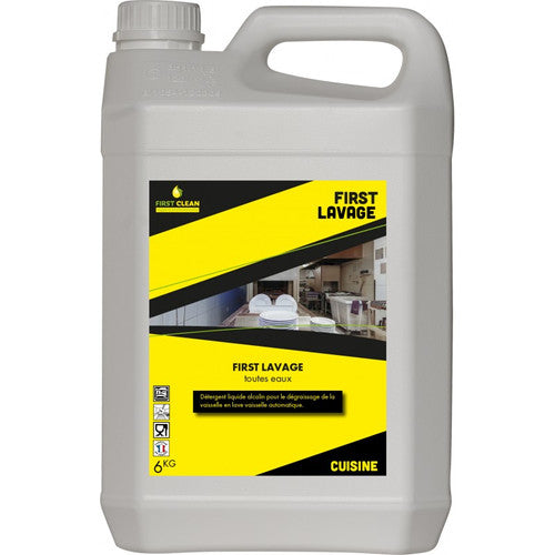 First Clean Lavage Toutes Eaux detergent machine bidon 6kg