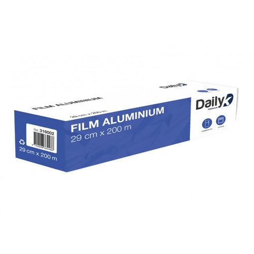 Film aluminium 29cm x 200m boite distributrice - Ct 6