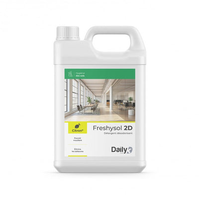 FRESHYSOL 2D Détergent désodorisant DAILYK START -Bidon 5L