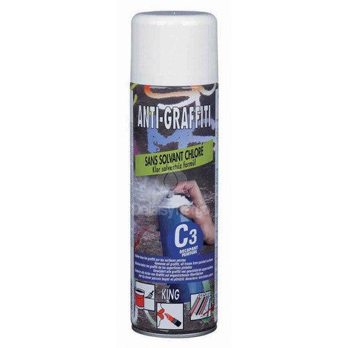 Anti-graffiti C3 ICA bombe aérosol 500ml surfaces poreuses