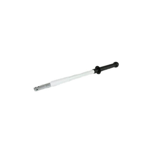 Manche télescopique ergonomique - blanc -66,5 cm à 101 cm