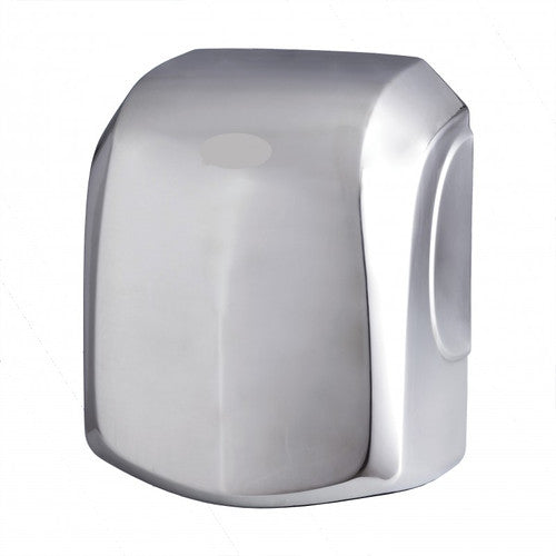 Sèche-mains optique inox brossé 1800W Hemera ref 129490 face