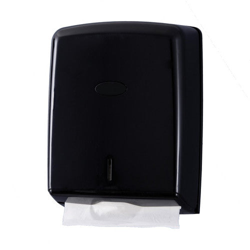 Distributeur essuie-mains pliés ABS Noir Hemera ref 130197