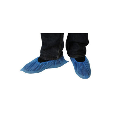 Surchaussure CPE à usage unique Bleu 20X100 - Ct de 2000