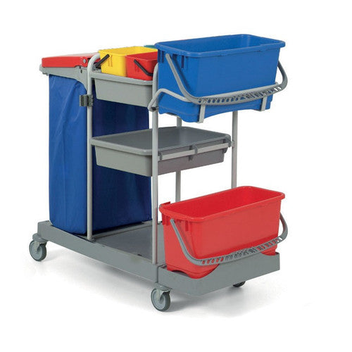 Chariot ménage/lavage ARIANE GREY 280 IMPREGNATION
