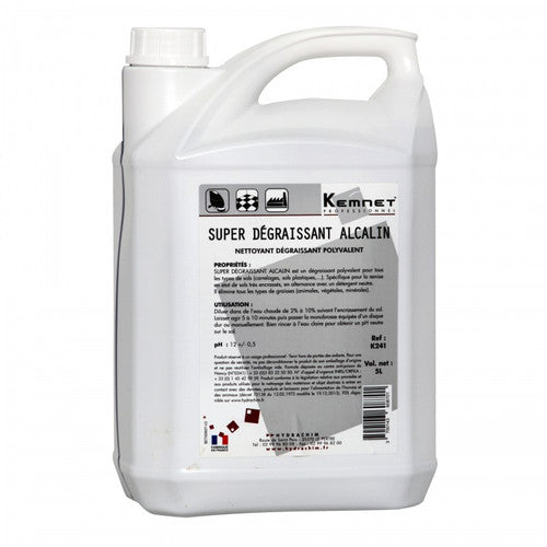 KEMNET K241 Super dégraissant alcalin polyvalent - Bidon de 5L