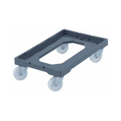 Socle 4 roues polypropylène - bacs et caisses