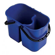 Seau bibac GEMINI DME 15L 8L+6L sans essoreur bleu