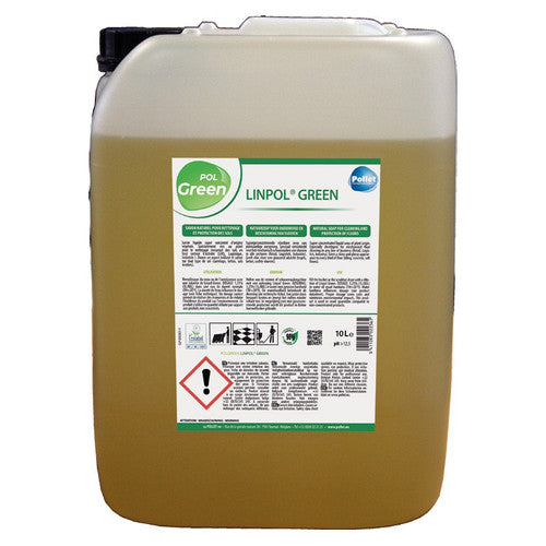 LINPOL GREEN Savon liquide concentré pour sols - Bidon 10L