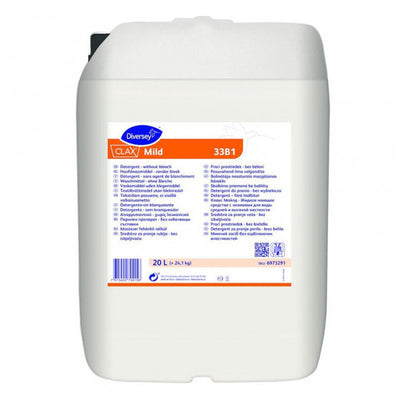 Diversey Clax Mild 33B1 détergent liquide linge 20L