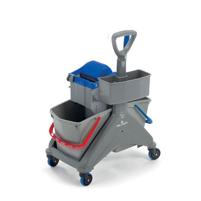 Chariot ONEFRED DME 2x15 lt timon lateral presse Boost vue ensemble