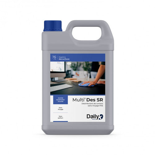 MULTI'DES SR Nettoyant surfaces DAILYK PREMIUM - Bidon de 5L