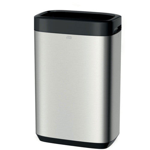 Poubelle grise 50L inox TORK B1 reference 460011