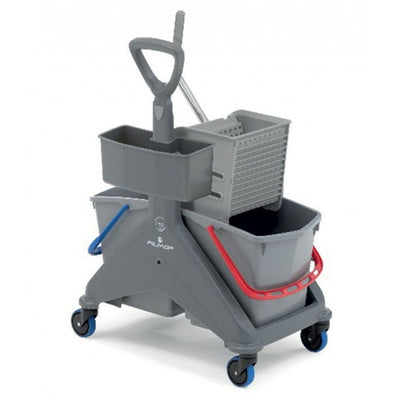 Chariot de lavage DME ONEFRED 2x15 litres avec presse à plat