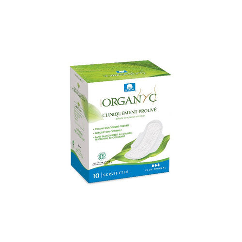 Serviettes hygiénique 100%coton - Paquet de 10x50
