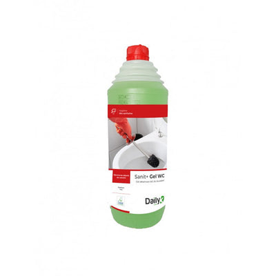 Gel WC détartrant écolabel SANIT+GEL WC DAILYK PREMIUM-Flacon 1l
