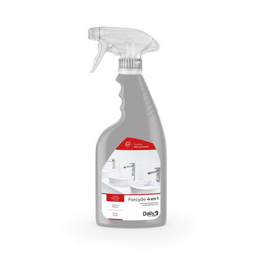 FORCYDE 4en1 Nettoyant désinf. sanitaire DAILYK PREMIUM - Spray 750ml