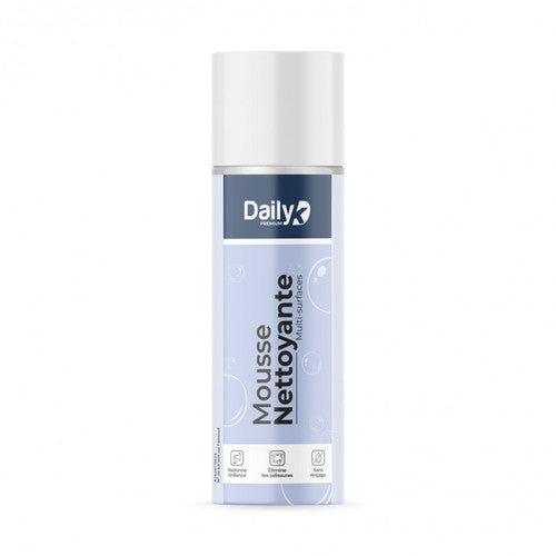 Mousse nettoyante multi-surfaces DailyK Premium- Aérosol 500ml