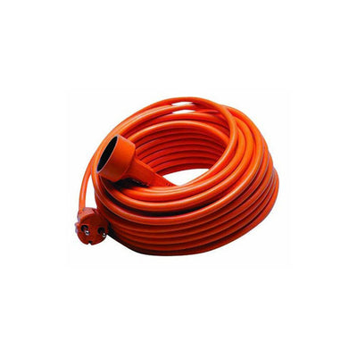 Cordon prolongateur orange pour jardin L 25m / Câble 2x1,5mm²
