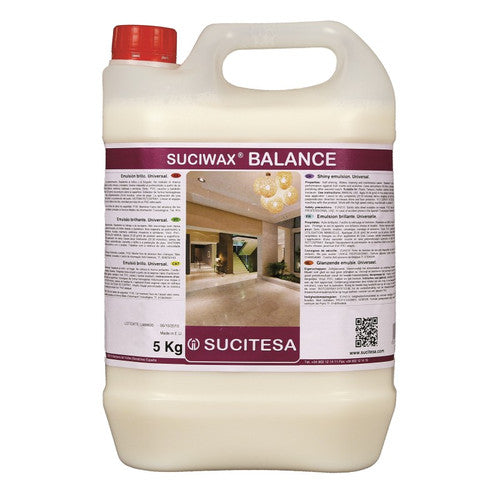 Emulsion brillante SUCIWAX BALANCE SUCITESA bidon 5 kg