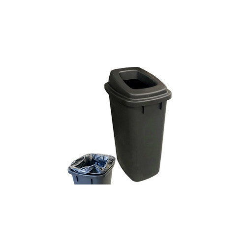 Poubelle 90L ATRIUM Sans Contact noir