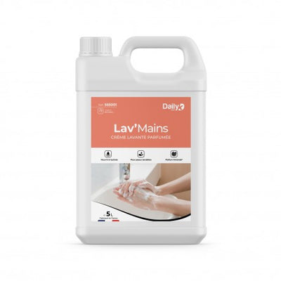 LAV'MAINS Crème lavante parfum amande DAILYK START- Bidon 5L
